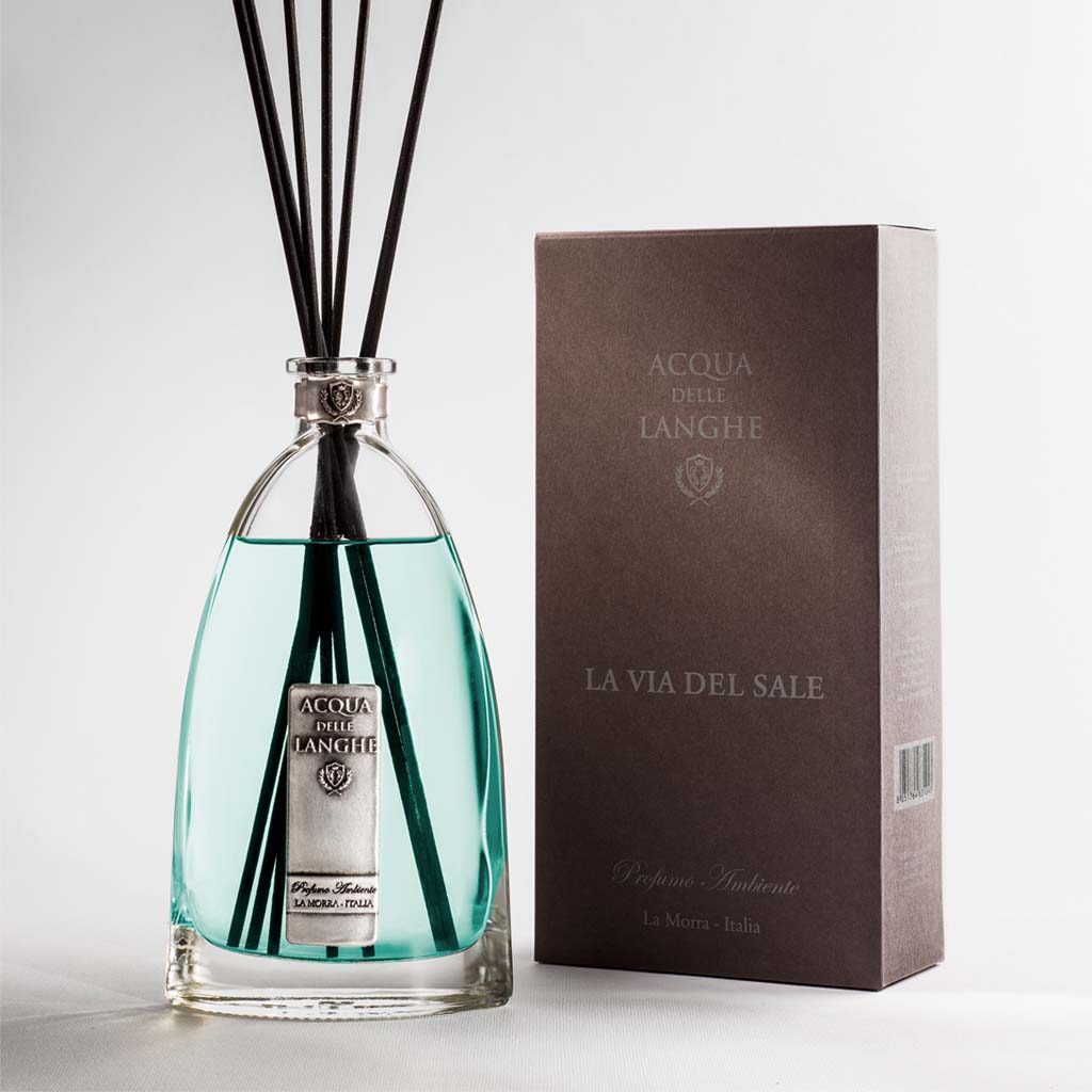 Acqua delle Langhe LA VIA DEL SALE リードディフューザー 200ml 地中海の爽やかな香り