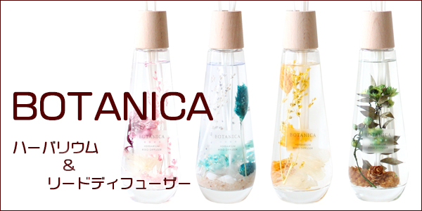 ハーバリウムリードディフューザーBOTANICA