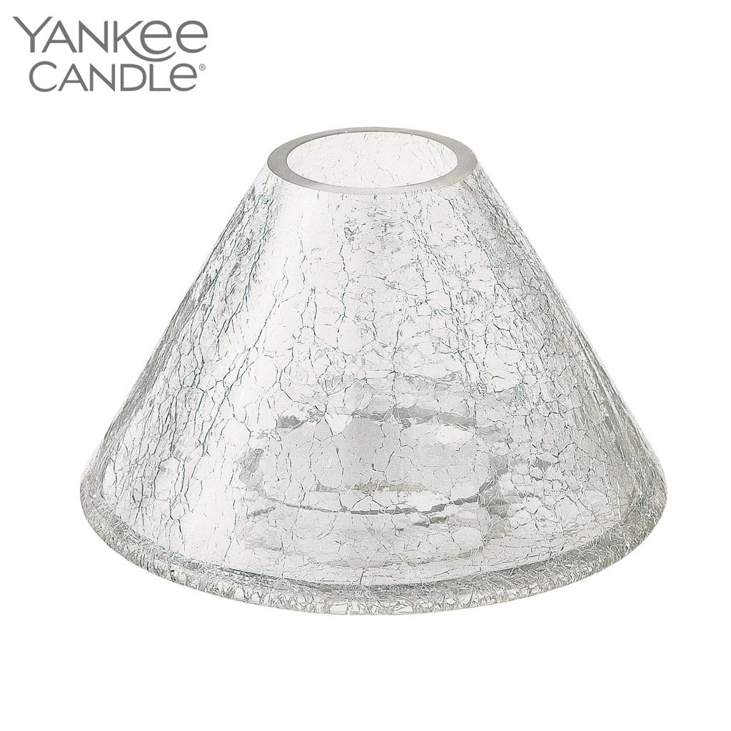 YANKEE CANDLE アロマキャンドルジャー M・L用 クラックシェード