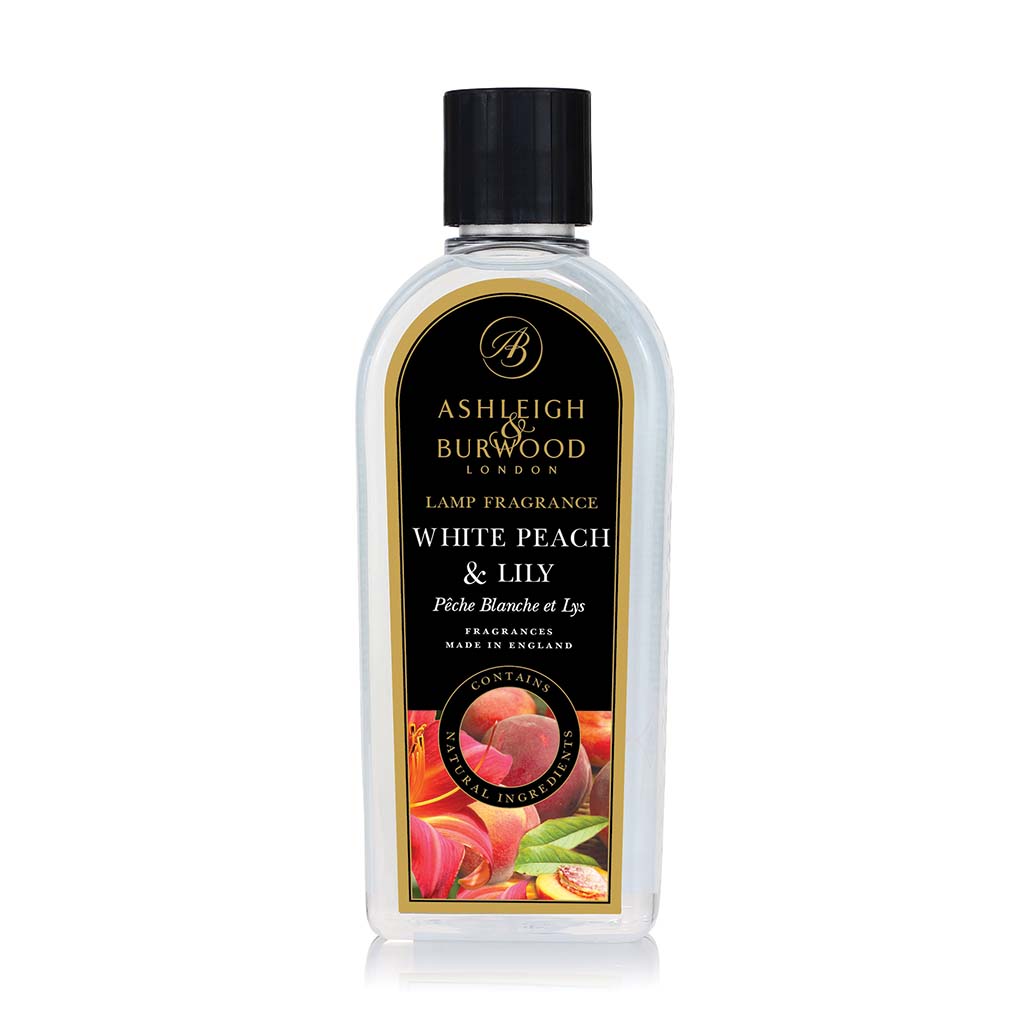 アシュレイアンドバーウッド ランプフレグランス 500ml ホワイトピーチ＆リリー