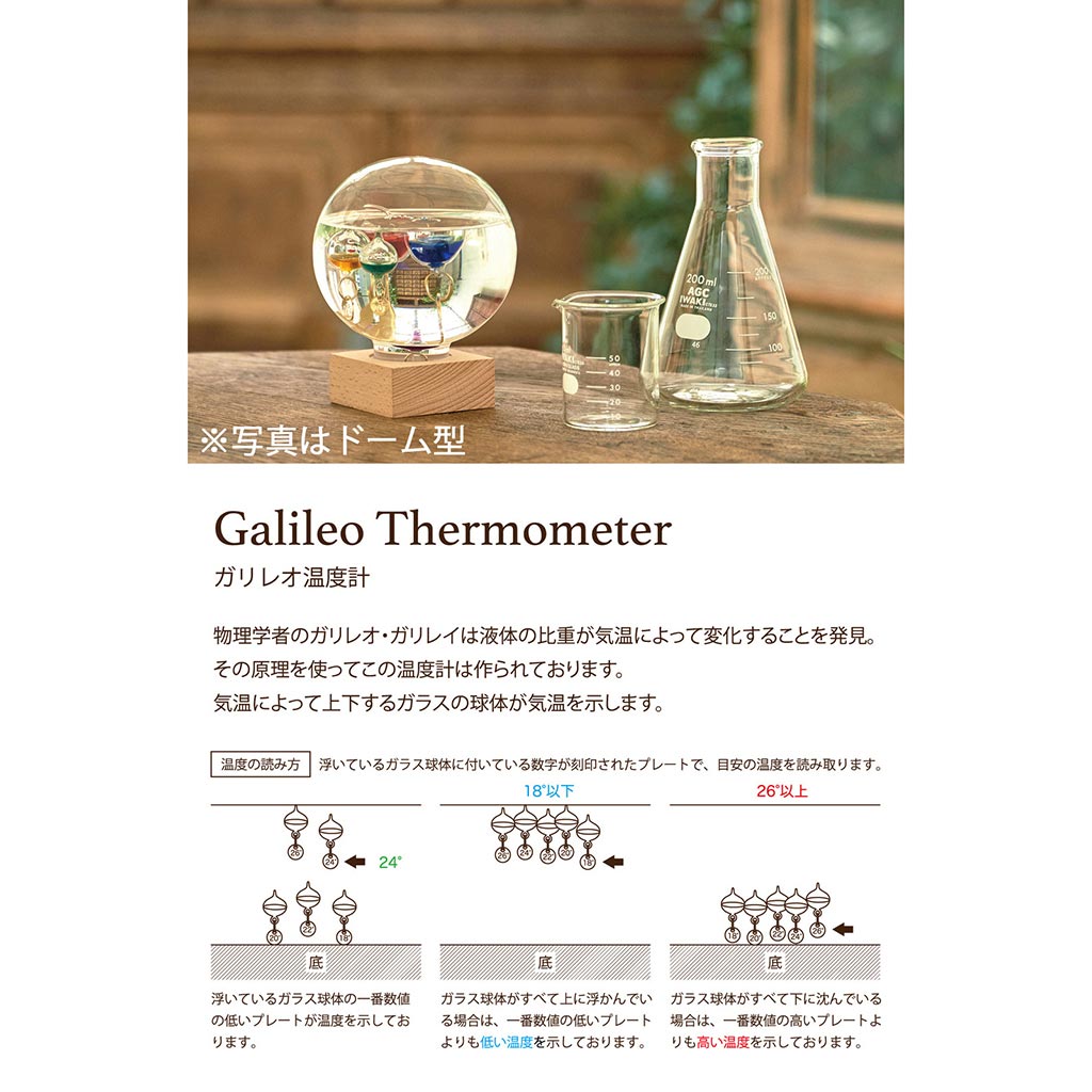 ガリレオ温度計とは